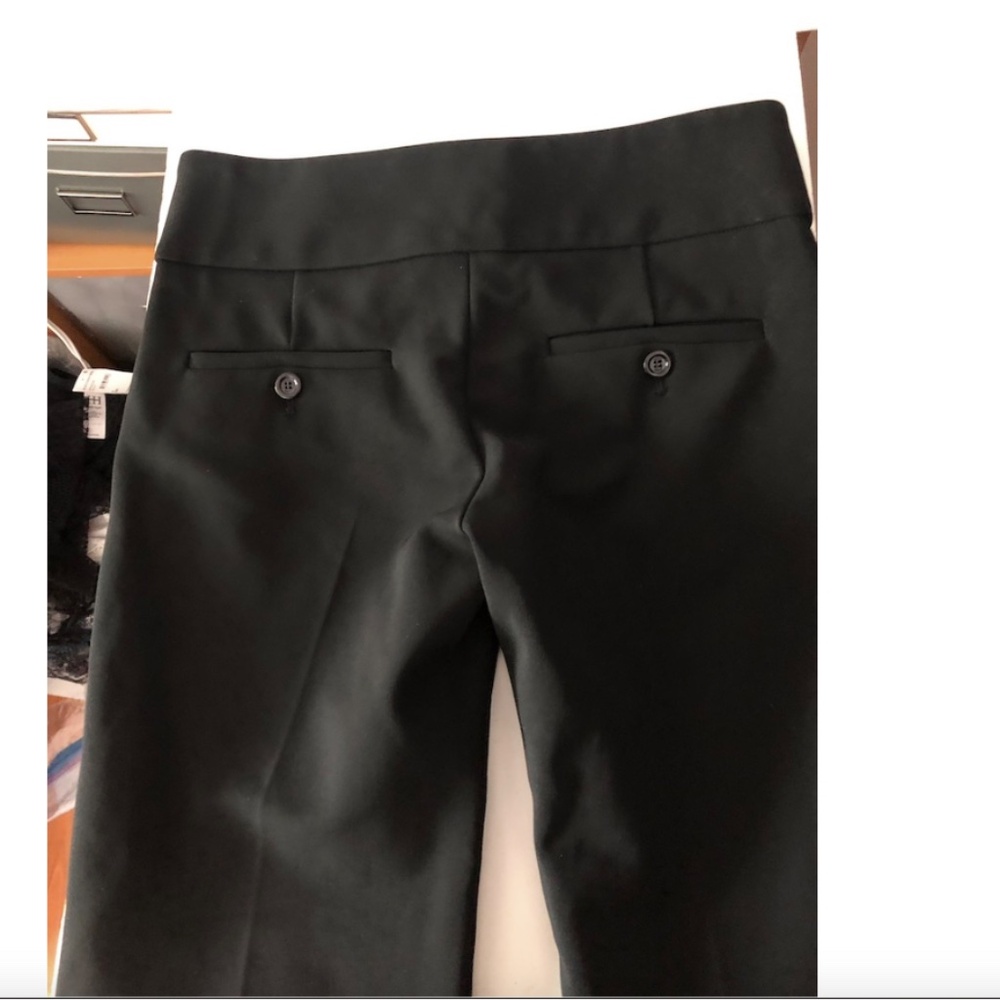 GUCCI GUCCI BLACK PLEAT-FRONT FLARED TROUSERS - Picture 7 of 16